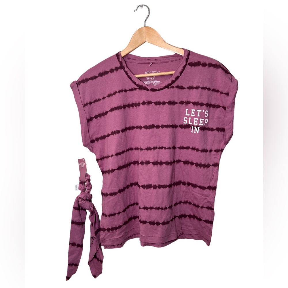 Blouse with scrunchie